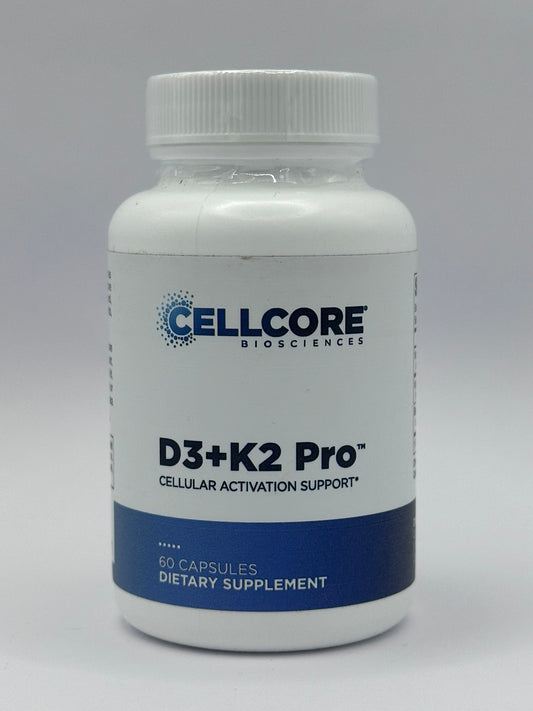 D3+K2 Pro, 60 Capsules