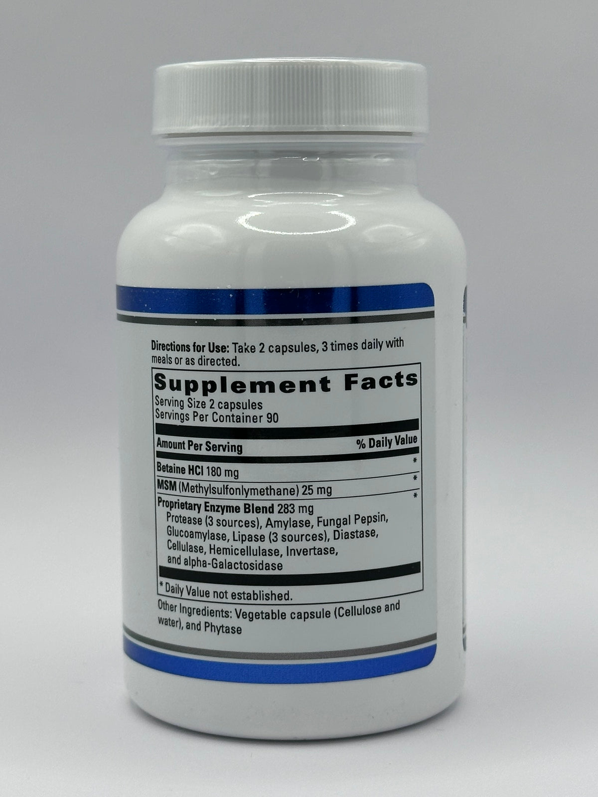 HCL, 180 Capsules
