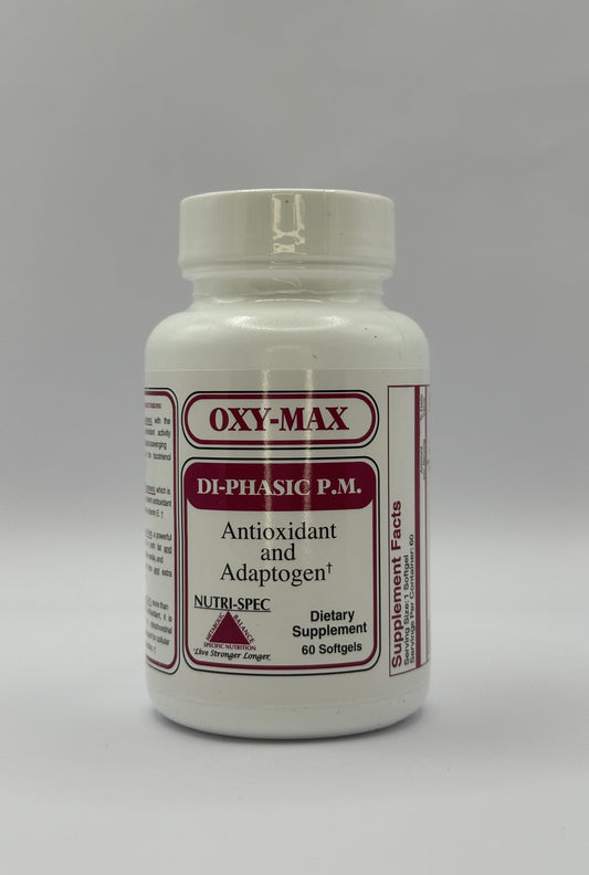 Oxy-Max/Di-Phasic P.M., 60 Capsules