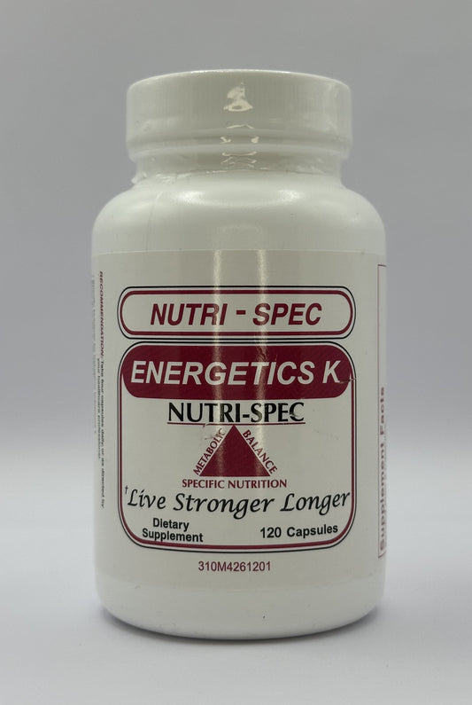 Energetics K, 120 Capsules