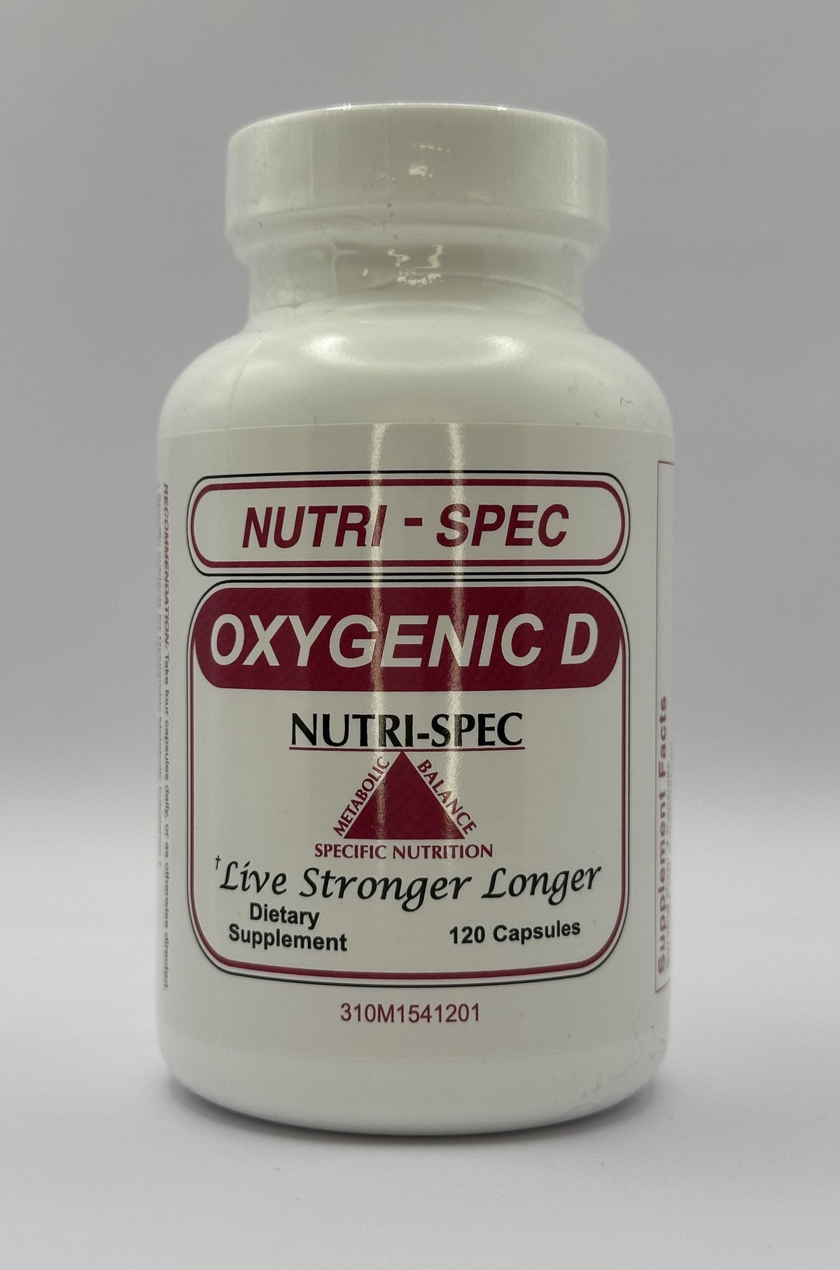 Oxygenic D, 120 Capsules