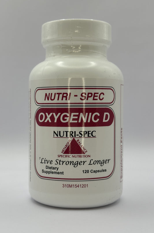 Oxygenic D, 120 Capsules