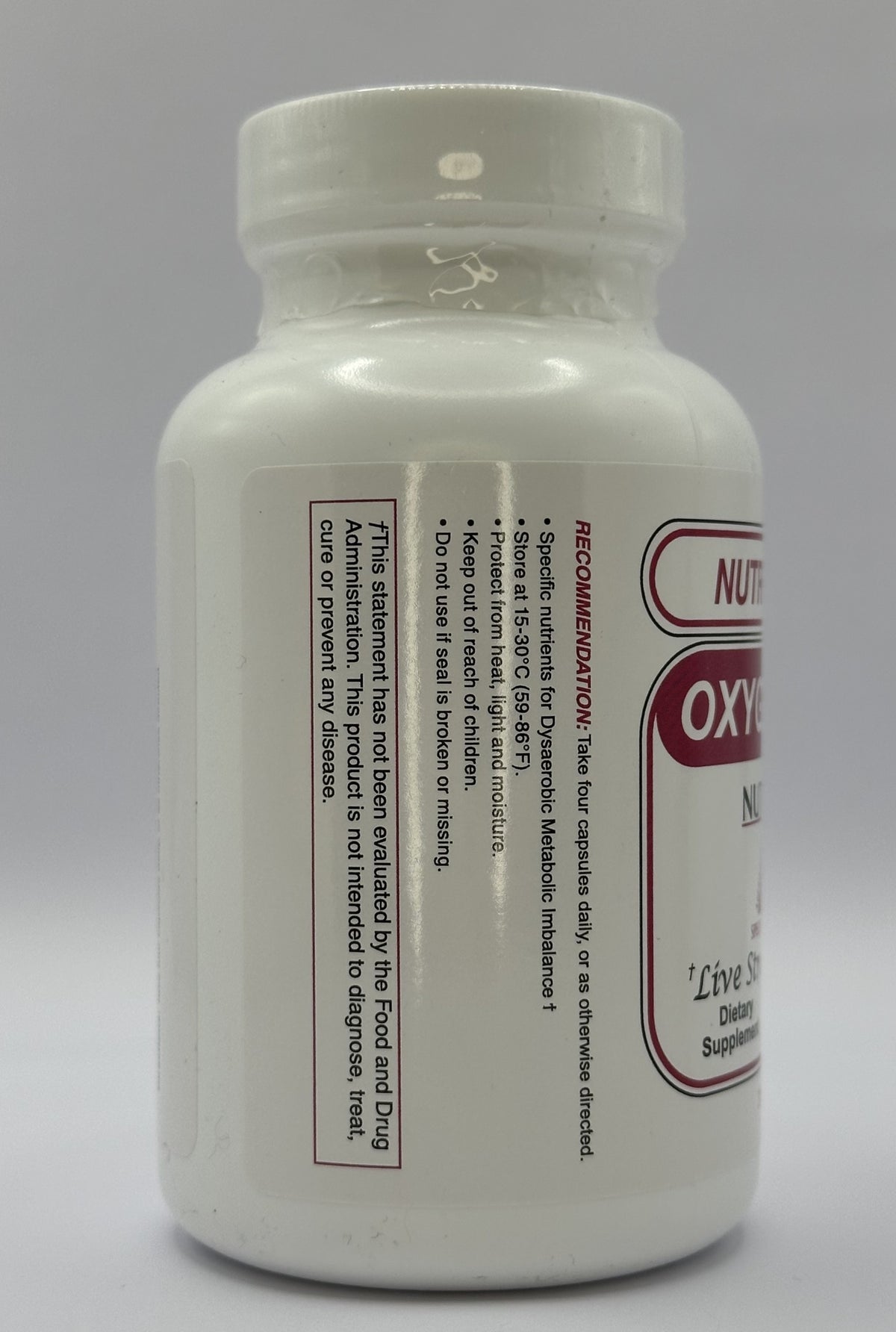 Oxygenic D, 120 Capsules