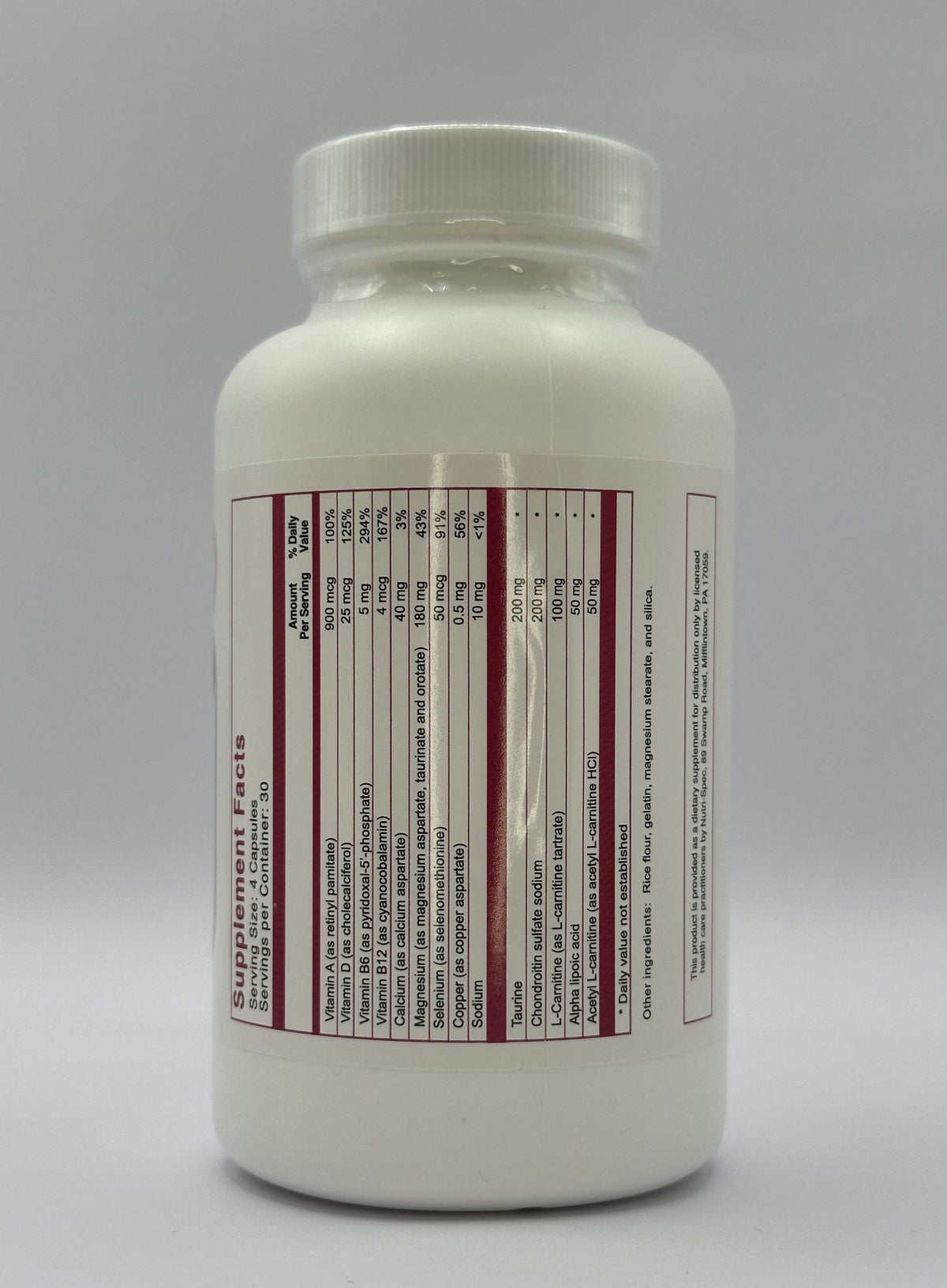 Oxygenic A, 120 Capsules