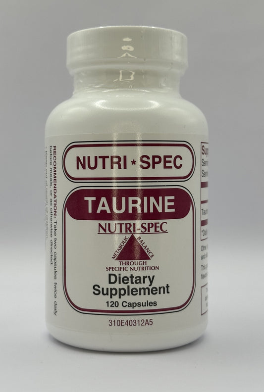 Taurine, 120 Capsules
