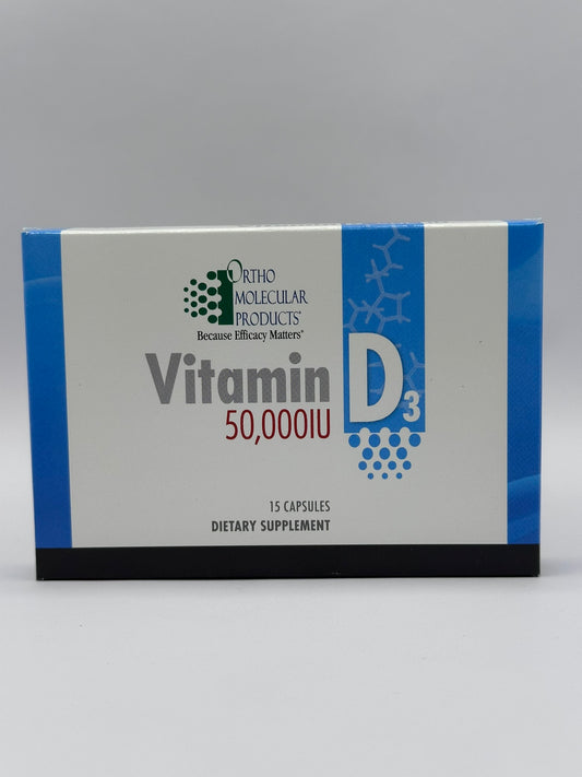 Vitamin D3 50,000, IU 15 Capsules