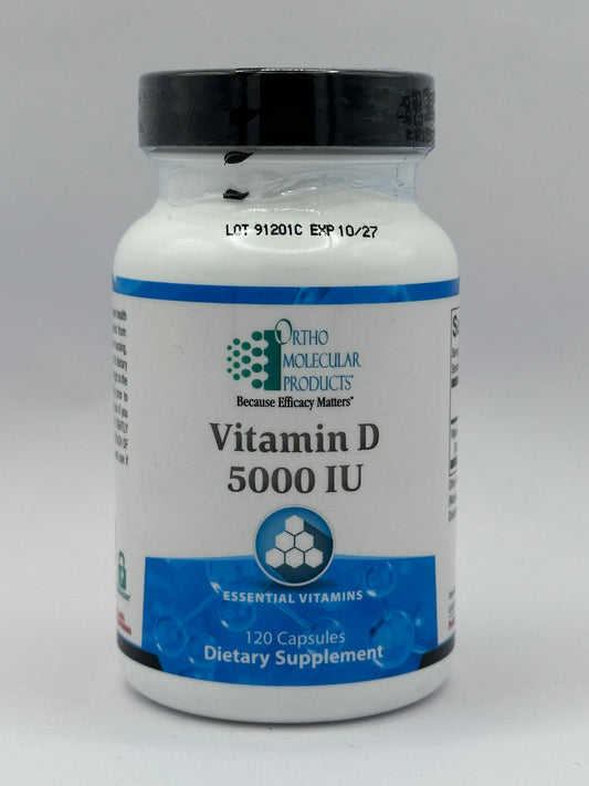 Vitamin D 5000IU, 120 Capsules