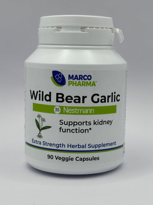 Wild Bear Garlic No. 35, 90 Capsules